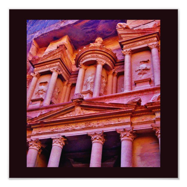 The Treasury at Petra Photo Print (Front)