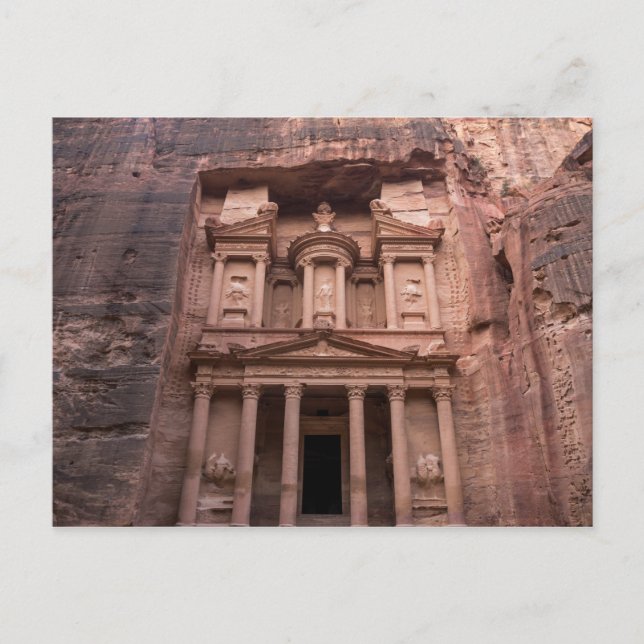 The Treasury in Petra Postcard (Front)