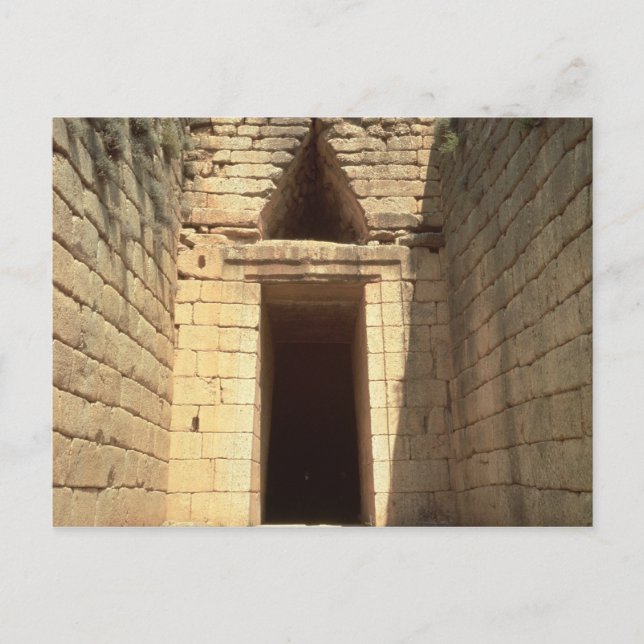 The Treasury of Atreus, c.1300 BC Postcard (Front)