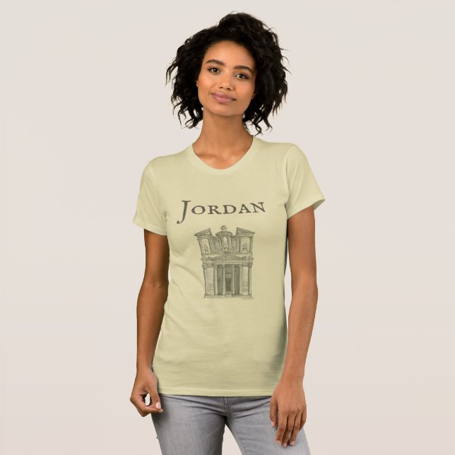 The Treasury, Petra, Jordan T-Shirt (Front Full)
