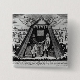 The Treaty of Campo Formio, 18th October 1797 15 Cm Square Badge