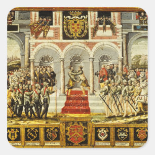 The Treaty of Cateau-Cambresis Square Sticker