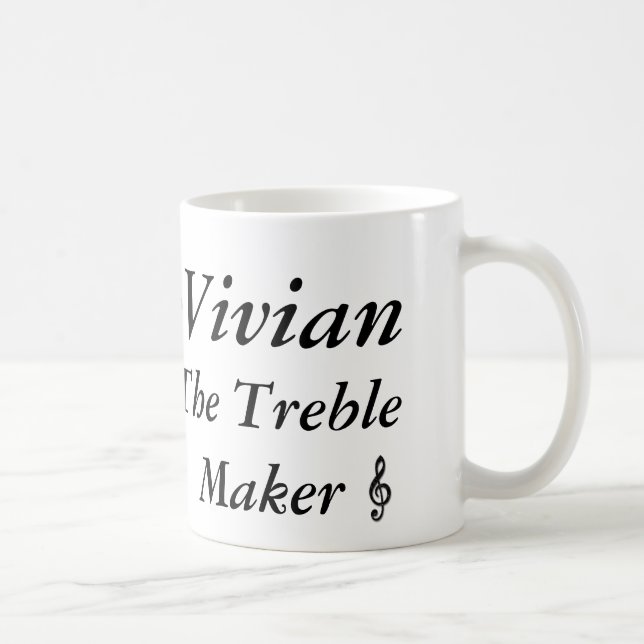 The Treble Maker Coffee Mug (Right)