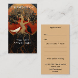 The Tree Between Worlds | Tree of Life R&B Appointment Card