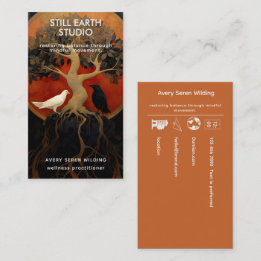 The Tree Between Worlds | Tree of Life R&B Business Card