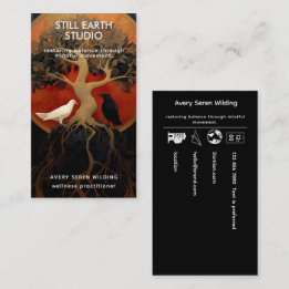 The Tree Between Worlds | Tree of Life R&B Business Card