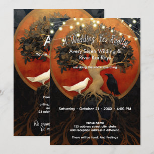 The Tree Between Worlds   Tree of Life R&B Invitation