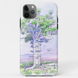 The tree city iPhone 11 pro max case