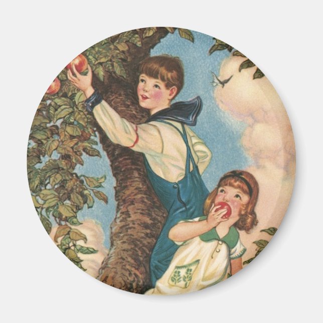 The Tree Climbers Magnet (Front)