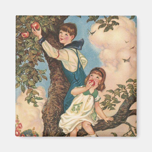 The Tree Climbers Magnet (Front)