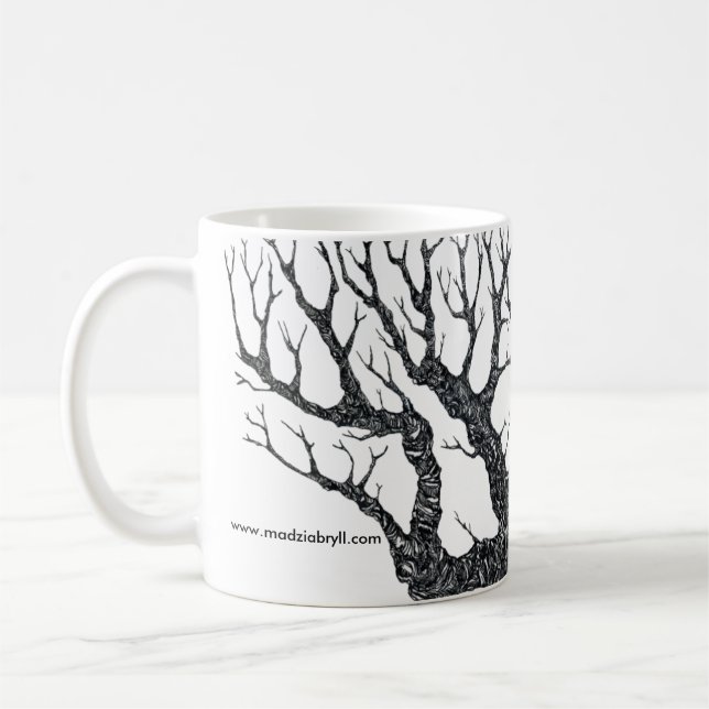 The tree coffee mug (Left)