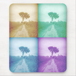 The Tree in Colours Mouse Mat