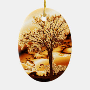 The Tree in Ice and Fire Ornament