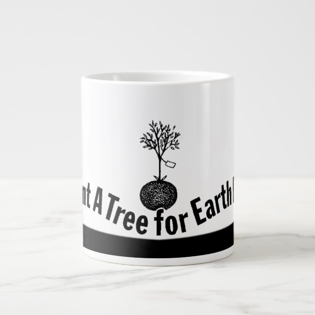 The Tree - Large Coffee Mug (Front)