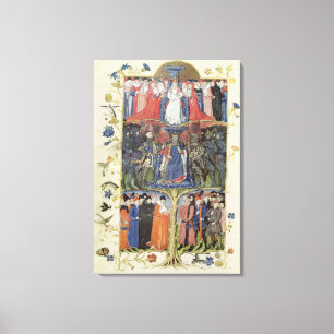 The Tree of Battles Canvas Print