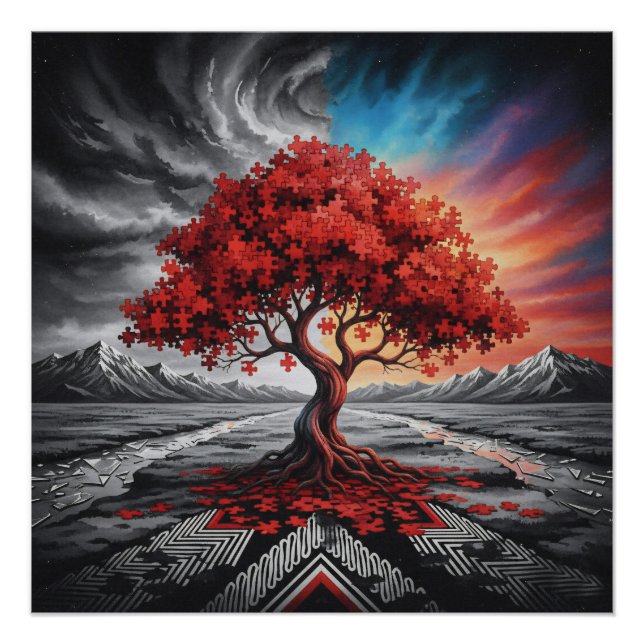 The Tree of Consciousness Poster (Front)