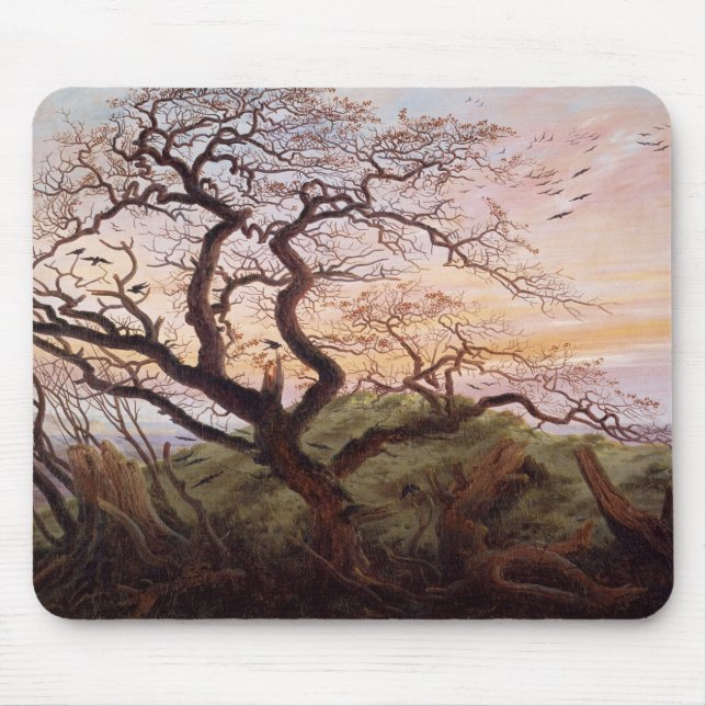 The Tree of Crows, 1822 Mouse Mat (Front)
