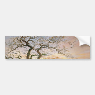 The Tree of Crows (by Caspar David Friedrich) Bumper Sticker