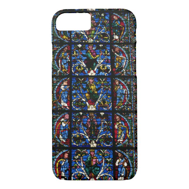 The Tree of Jesse, lancet window in the west facad Case-Mate iPhone Case (Back)