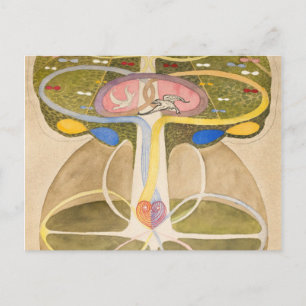 The Tree of Knowledge by Hilma af Klint Postcard