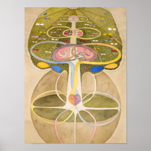 The Tree of Knowledge by Hilma af Klint Poster