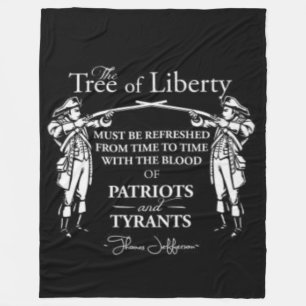 THE TREE of LIBERTY Fleece Blanket