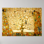 The Tree of Life by Gustav Klimt Poster<br><div class="desc">The Tree of Life, Stoclet Frieze, 1905 by Gustav Klimt - Date: 1905 | The Tree of Life, Stoclet Frieze is a painting by the Austrian symbolist painter Gustav Klimt. It was completed in 1909 and is based on the Art Nouveau (Modern) style in a symbolic painting genre. It is...</div>