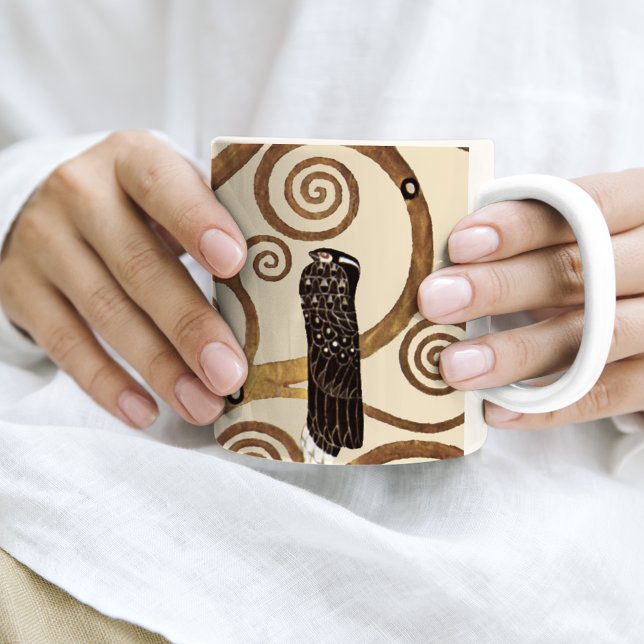 The Tree of Life by Gustav Klimt Two-Tone Coffee Mug (Creator Uploaded)