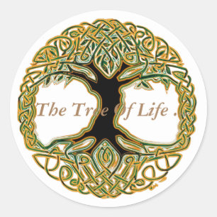 The Tree Of Life Classic Round Sticker