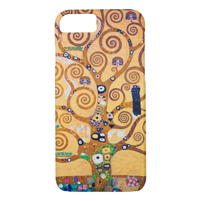 The Tree of Life (detail), Klimt Case-Mate iPhone Case (Back)