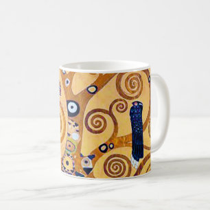 The Tree of Life (detail), Klimt Coffee Mug