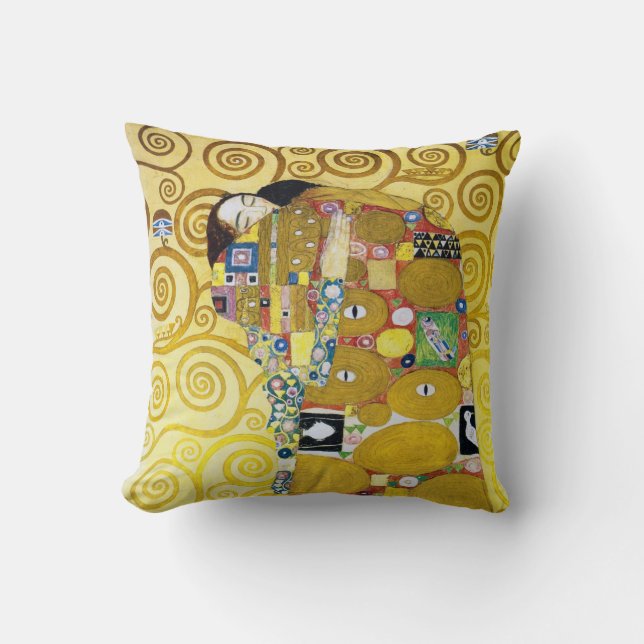 The Tree of Life (detail), Klimt Cushion (Front)