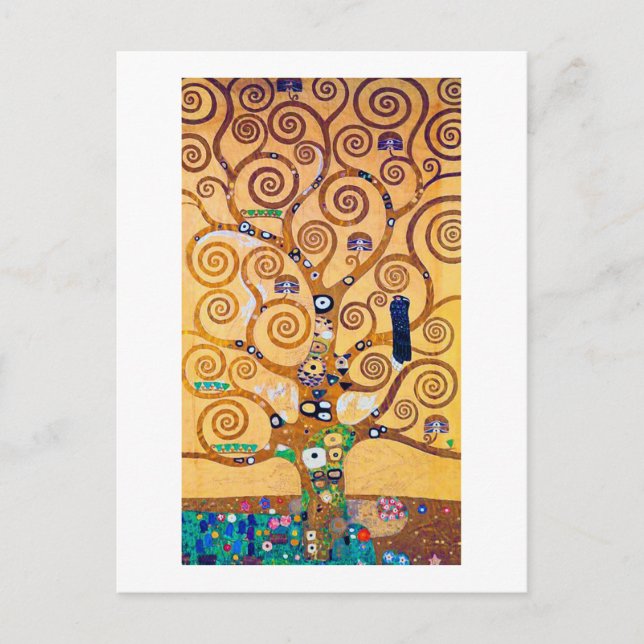 The Tree of Life (detail), Klimt Postcard (Front)