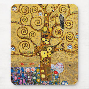 “ The Tree of Life ” , Gustav Klimt Mouse Mat