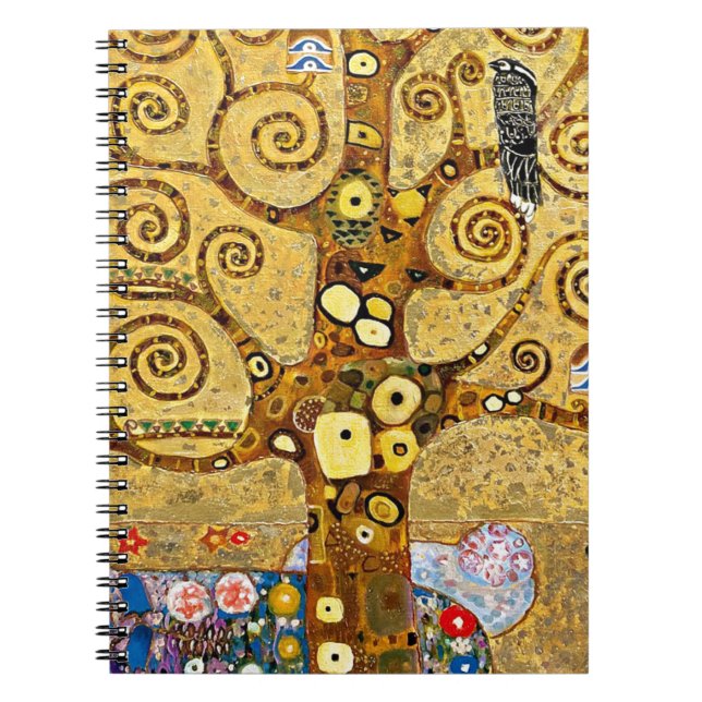 "The Tree of Life", Gustav Klimt Notebook (Front)