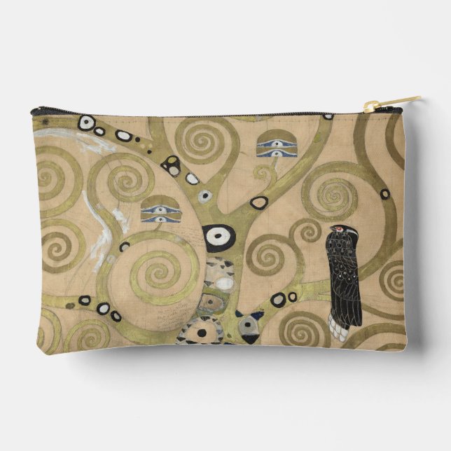 The Tree of Life, Gustav Klimt OIl Painting  Accessory Pouch (Back)