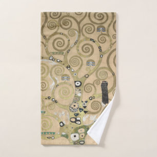 The Tree of Life, Gustav Klimt OIl Painting Hand Towel