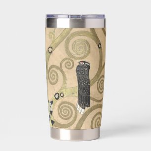 The Tree of Life, Gustav Klimt OIl Painting Insulated Tumbler