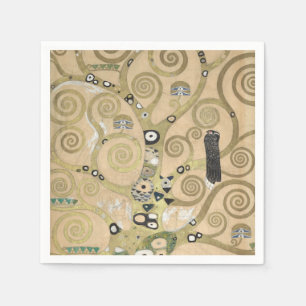 The Tree of Life, Gustav Klimt OIl Painting Napkin