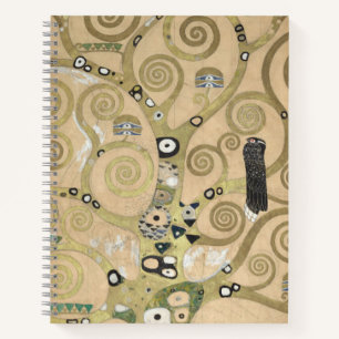 The Tree of Life, Gustav Klimt OIl Painting Notebook