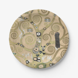 The Tree of Life, Gustav Klimt OIl Painting Paper Plate