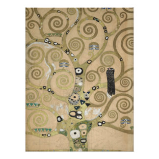 The Tree of Life, Gustav Klimt OIl Painting  Poster