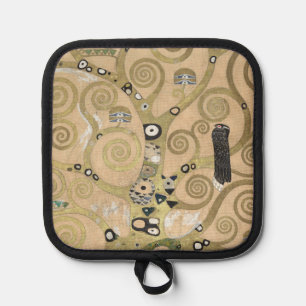 The Tree of Life, Gustav Klimt OIl Painting Pot Holder