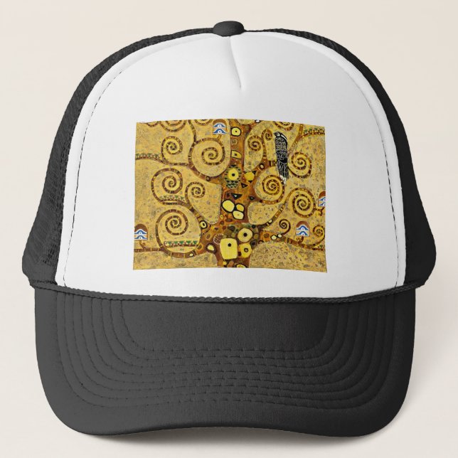 "The Tree of Life", Gustav Klimt Trucker Hat (Front)
