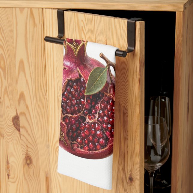 The Tree of Ruby Secrets Tea Towel (Thirds Fold)