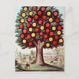 The Tree of Temperance, 1872 Postcard