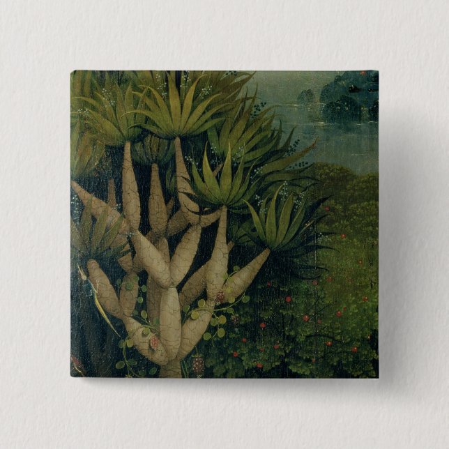 The Tree of the Knowledge of Good and Evil 15 Cm Square Badge (Front)