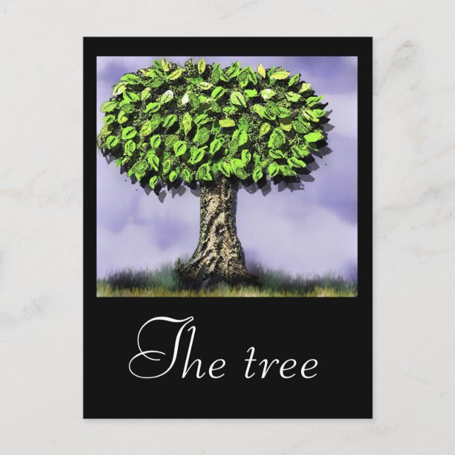 The tree postcard (Front)