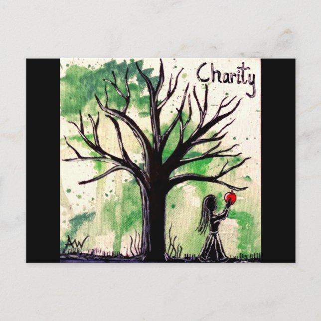 The Tree Series: Charity Postcard (Front)