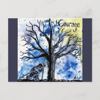 The Tree Series: Courage Postcard